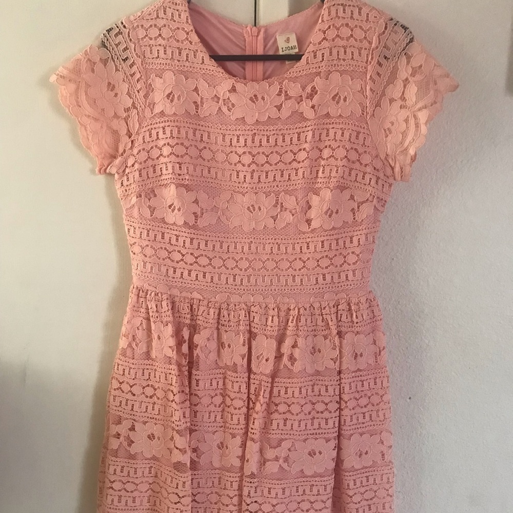 Pink babydoll dress